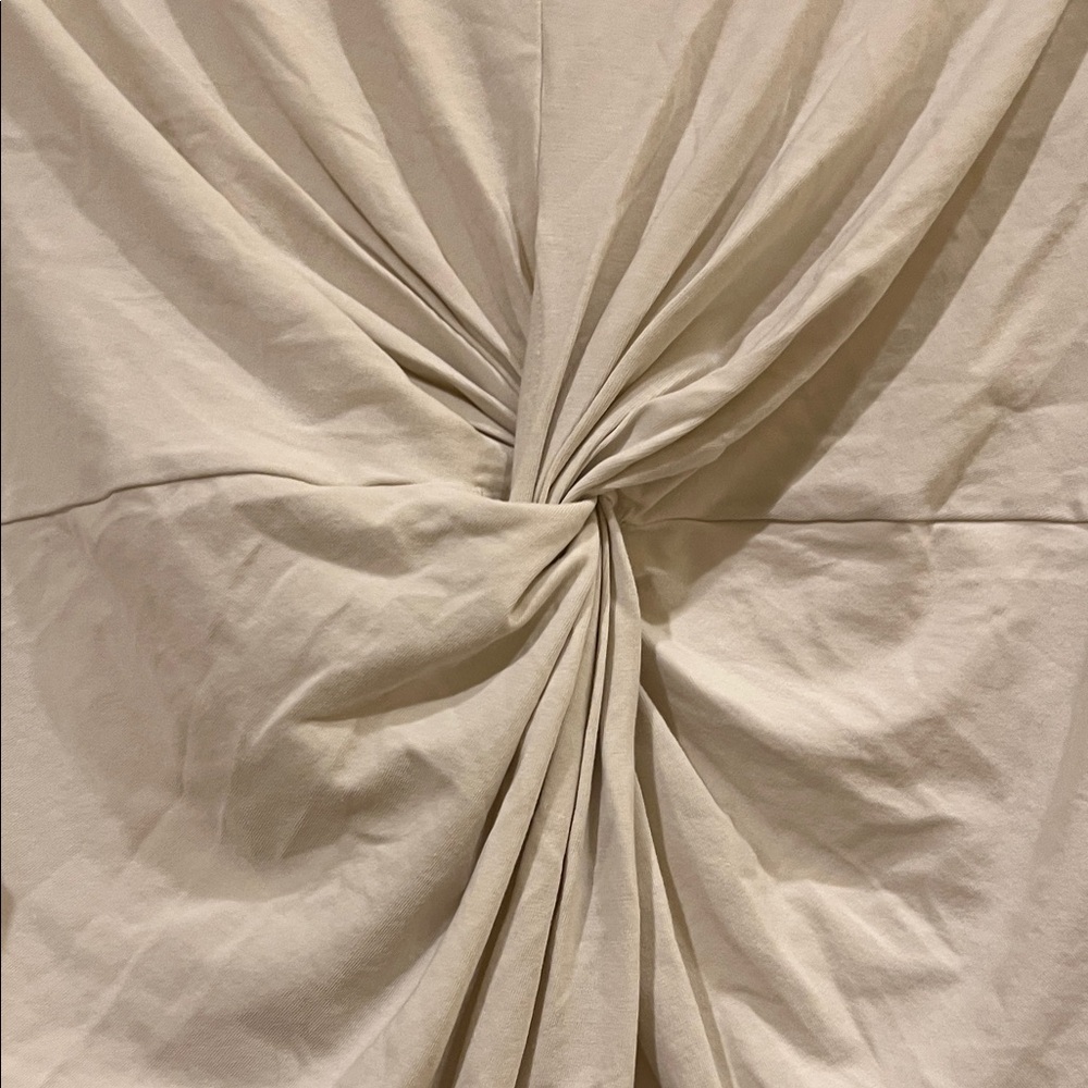 Lululemon Cream Long Sleeve Twist Back Shirt - Picture 4 of 4